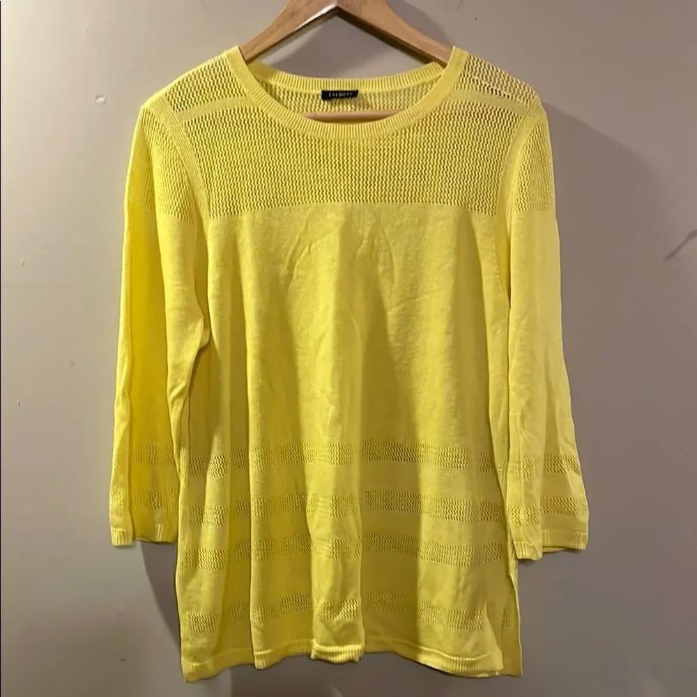 Linen Blend Knit Women's Top